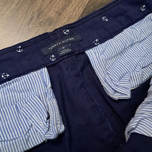 Tommy Hilfiger Jeans Blue Women's Size 8 Womens Polka Dot Anchor Straight - Picture 7 of 10